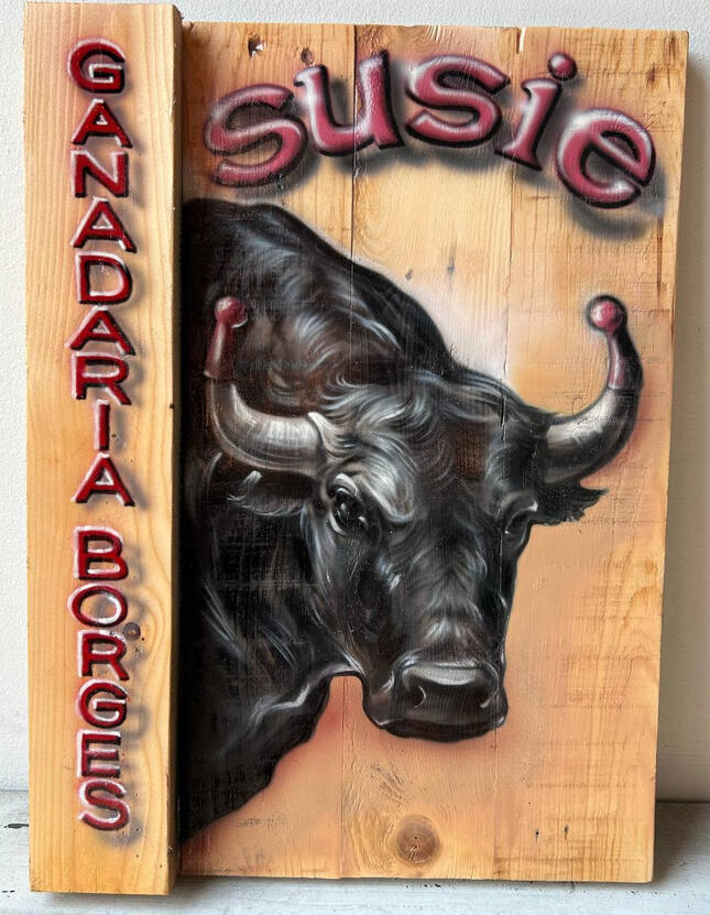 |The Borges Legacy 🐂| Price: $450 Size: 24" x 36" Availability: Available ORDER