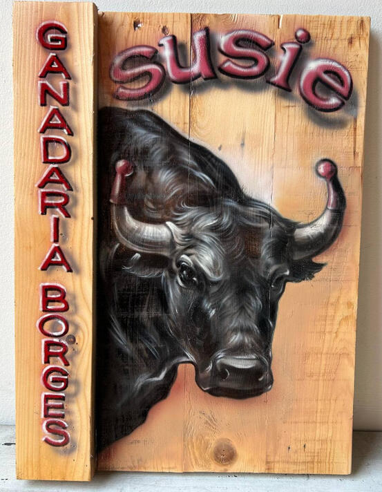 |The Borges Legacy 🐂| Price: $450 Size: 24" x 36" Availability: Available ORDER