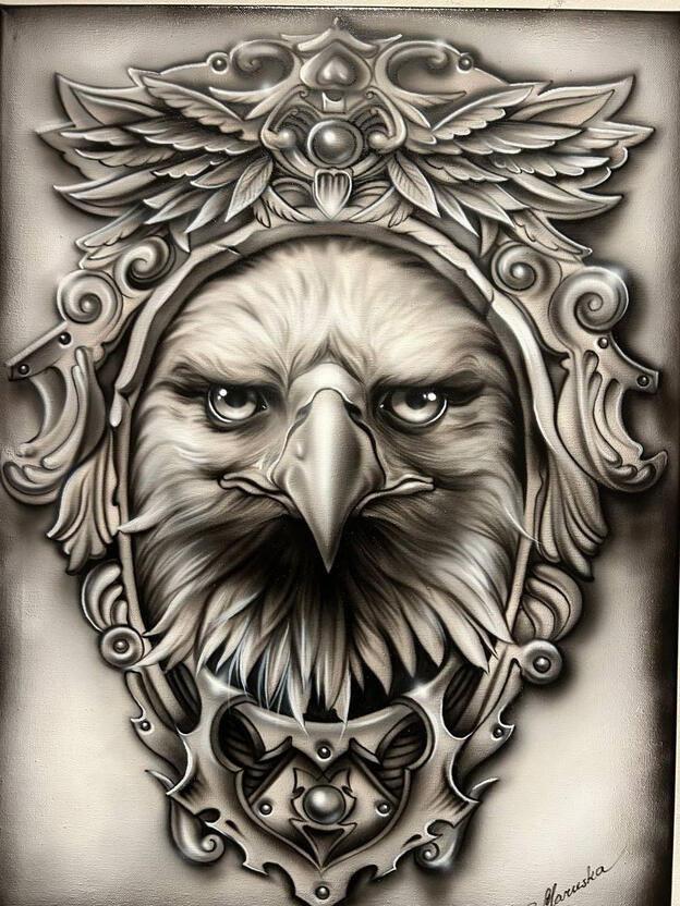 |Apex Emblem 🦅| Price: $450 Size: 24" x 36" Availability: Available ORDER