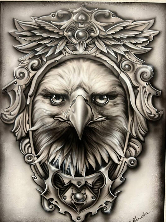 |Apex Emblem 🦅| Price: $450 Size: 24" x 36" Availability: Available ORDER