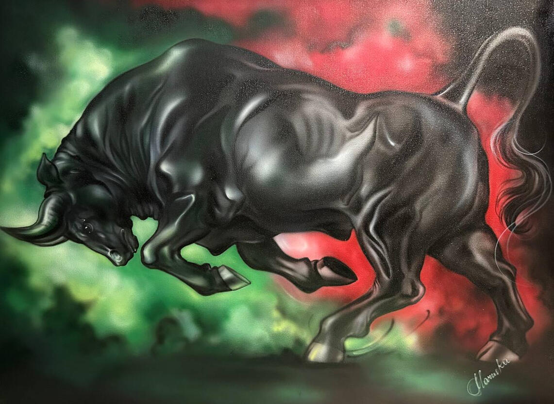 |Emerald Fury 🟢| Price: $450 Size: 24" x 36" Availability: Available ORDER
