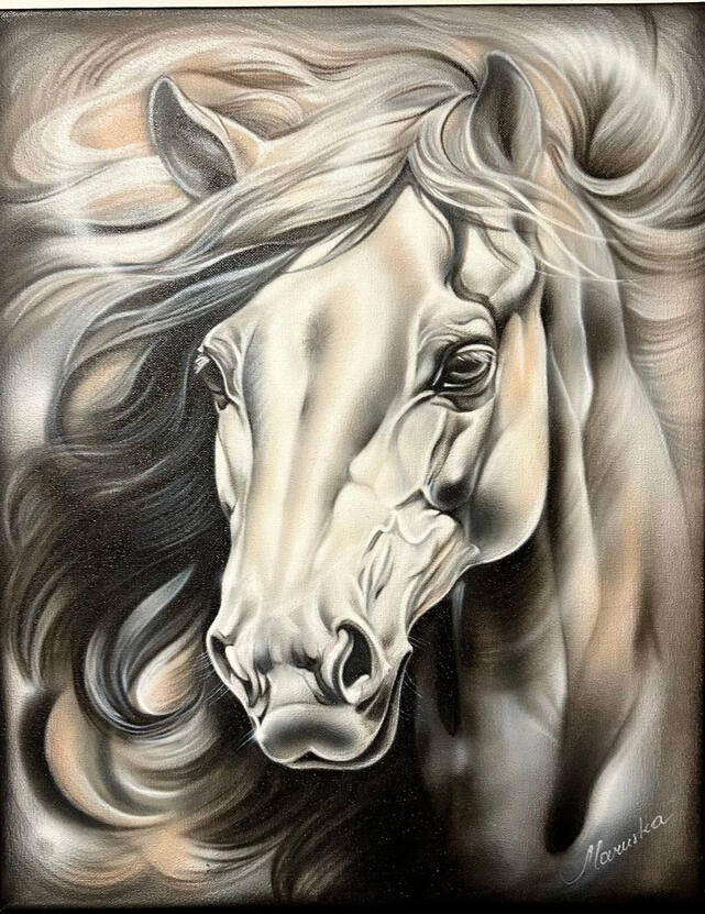 |Ghost in the Wind 🌬️| Price: $450 Size: 24" x 36" Availability: Available ORDER