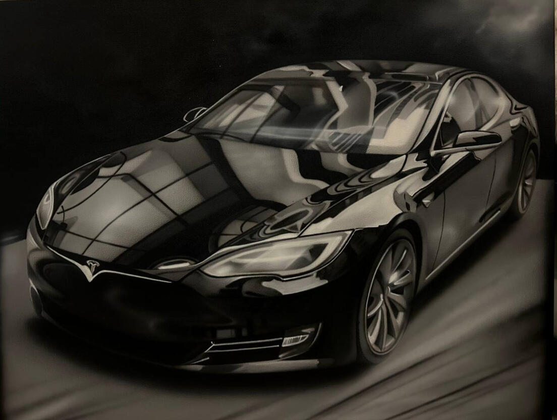 |Shadow Sprint 🏎️| Price: $450 Size: 24" x 36" Availability: Available ORDER